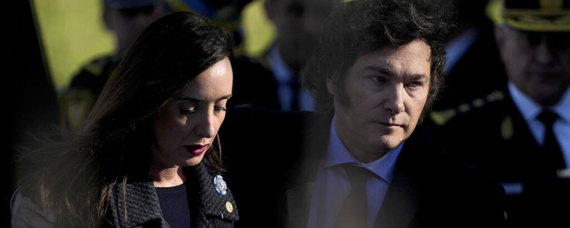 Javier Milei, presidente de Argentina, junto con su vice Victoria Villarruel - Sputnik Mundo, 1920, 25.07.2025