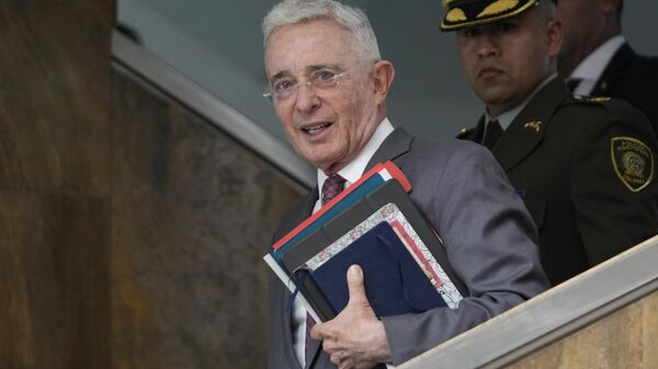 El expresidente de Colombia, Álvaro Uribe. - Sputnik Mundo