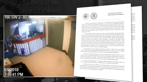 El video de la cárcel de Epstein plantea numerosas preguntas - Sputnik Mundo
