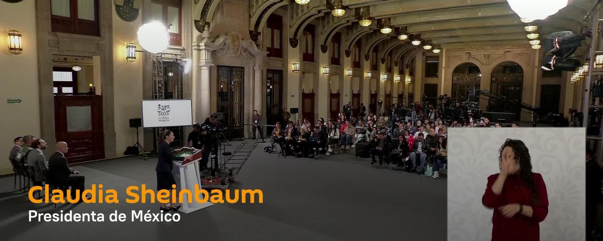 El plan que desarrollamos está rindiendo efectos: Sheinbaum defiende la solidez económica de México - Sputnik Mundo, 1920, 31.07.2025