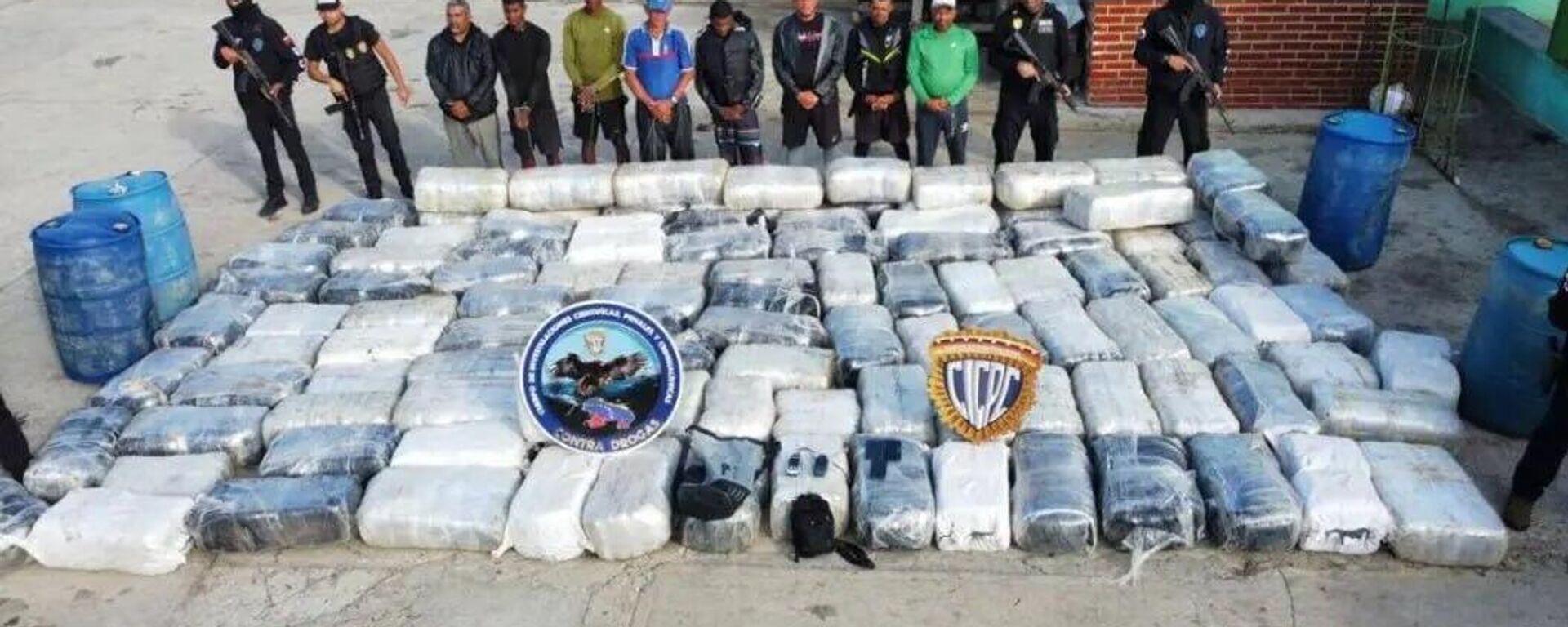 Autoridades venezolanas han incautado más de 51 toneladas de droga en lo que va de 2025 Autoridades venezolanas han incautado más de 51 toneladas de droga en lo que va de 2025 - Sputnik Mundo, 1920, 01.08.2025