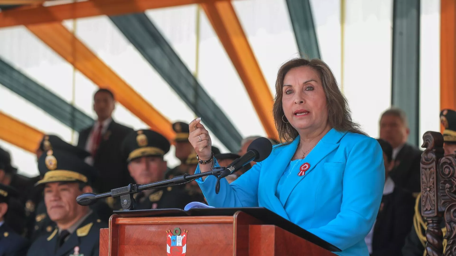 Dina Boluarte, presidenta de Perú Dina Boluarte, presidenta de Perú - Sputnik Mundo, 1920, 01.08.2025