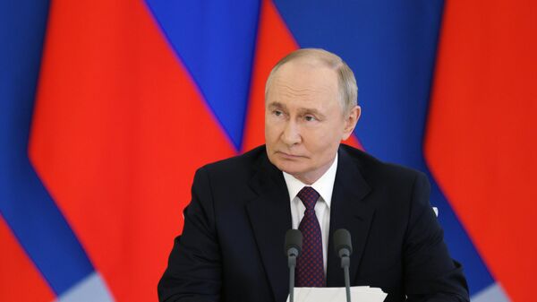 Vladímir Putin, presidente ruso - Sputnik Mundo