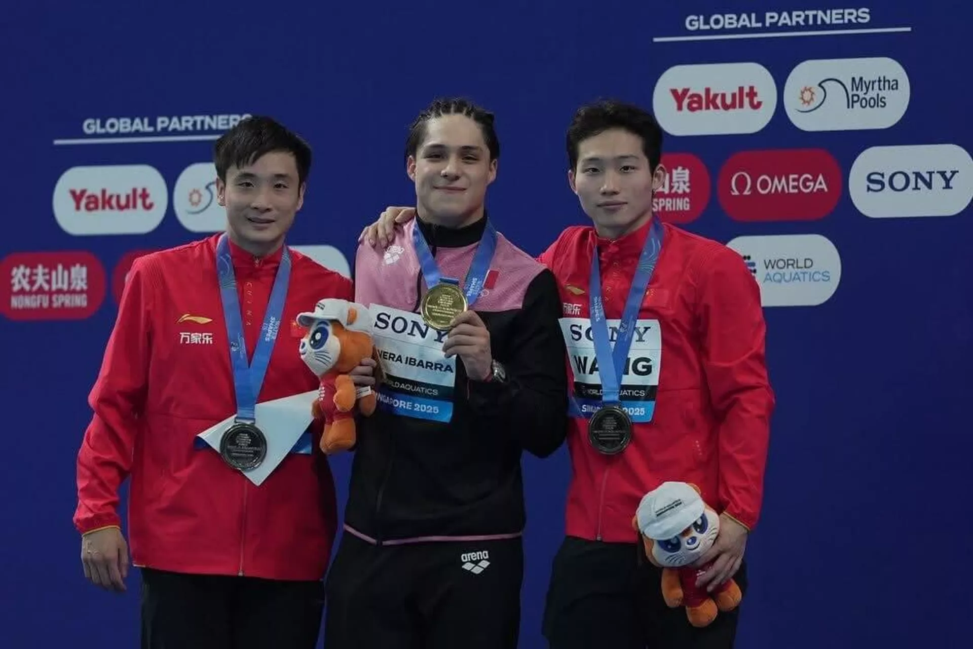 El mexicano Osmar Olvera le arrebató el oro a China en clavados - Sputnik Mundo, 1920, 02.08.2025