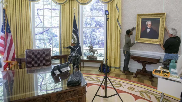 Oficina Oval de la Casa Blanca en EEUU - Sputnik Mundo