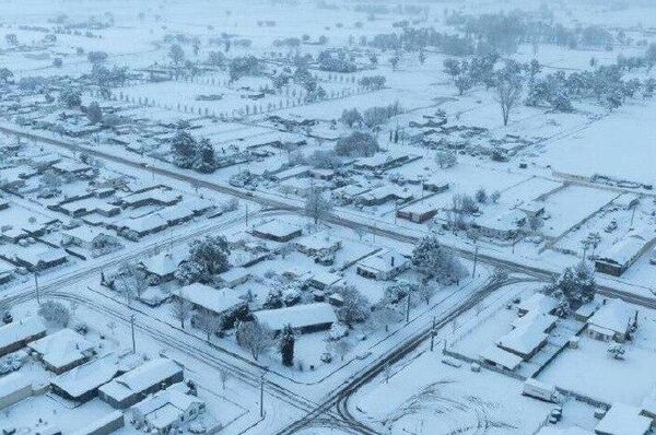 Australia quedó bajo la nieve - Sputnik Mundo