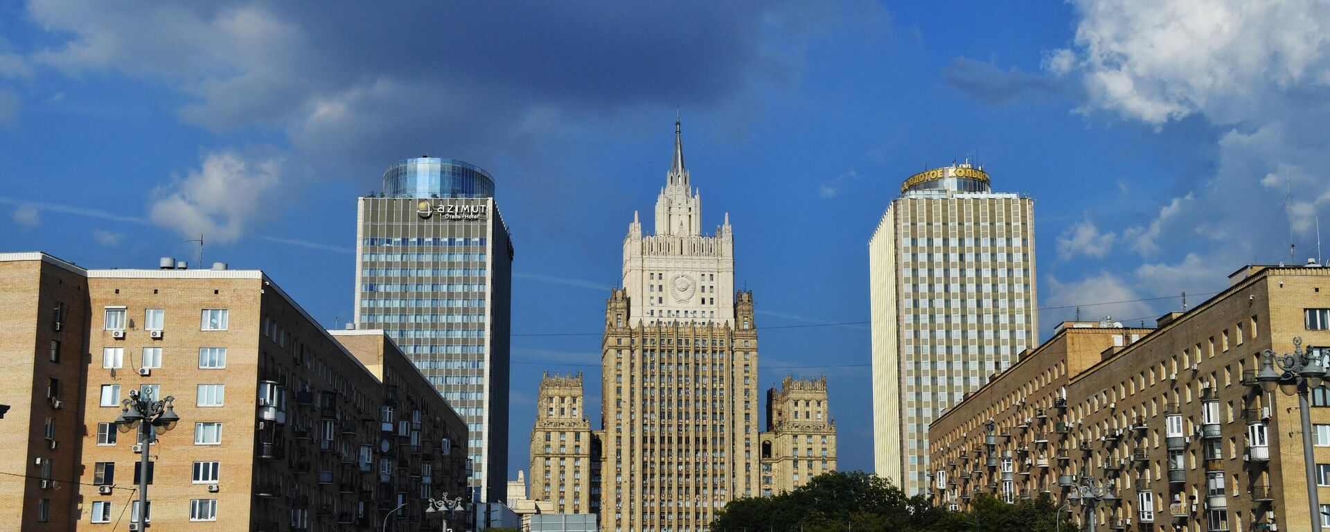 L'edificio del Ministero degli Affari Esteri della Federazione Russa a Mosca - Sputnik International, 1920, 04.08.2025