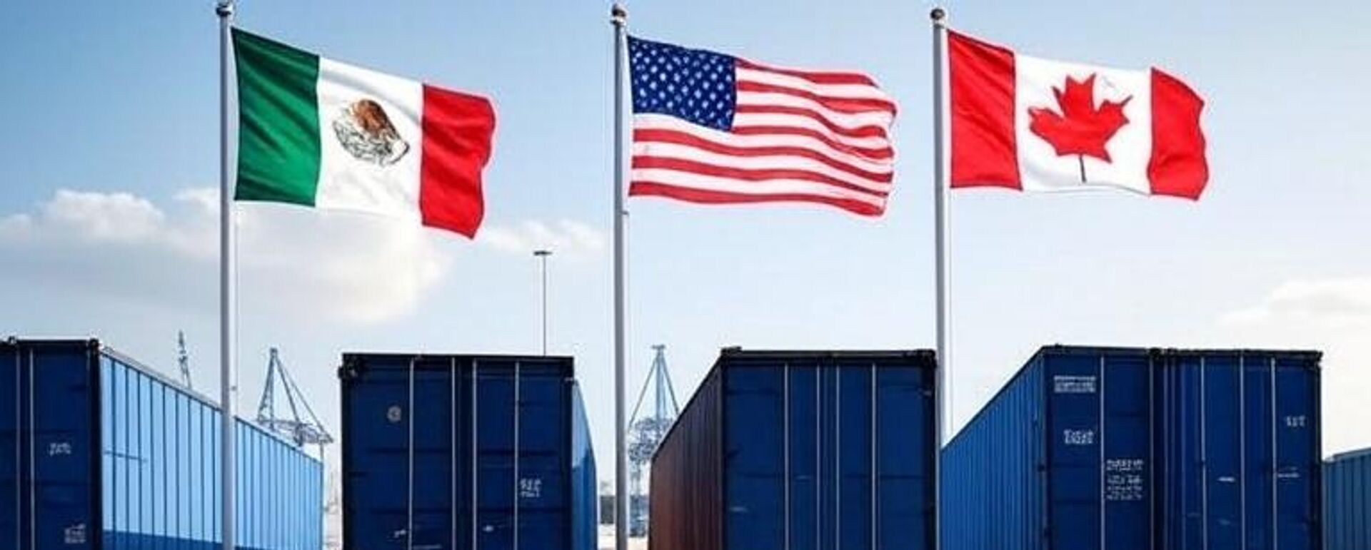 México, EEUU y Canadá son socios comerciales gracias al T-MEC. - Sputnik Mundo, 1920, 06.08.2025