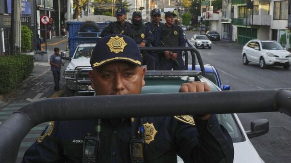 Policías de la Ciudad de México. - Sputnik Mundo