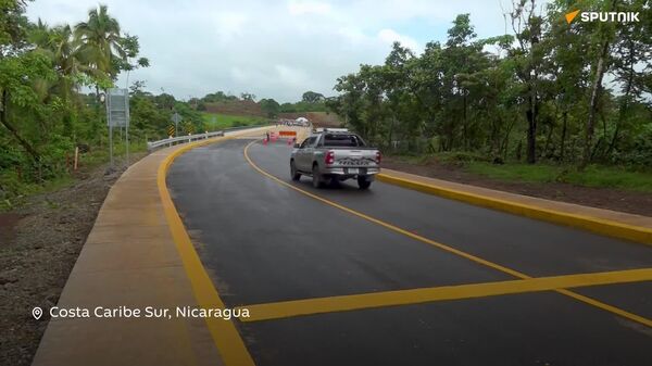 Cayeron murallas de aislamiento de 500 años: Nicaragua completa comunicación terrestre en Caribe Sur - Sputnik Mundo