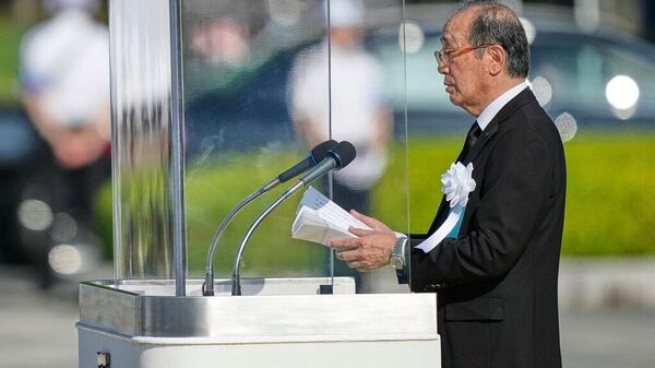 Alcalde de Hiroshima: Debemos abolir las armas nucleares para lograr la paz verdadera - Sputnik Mundo