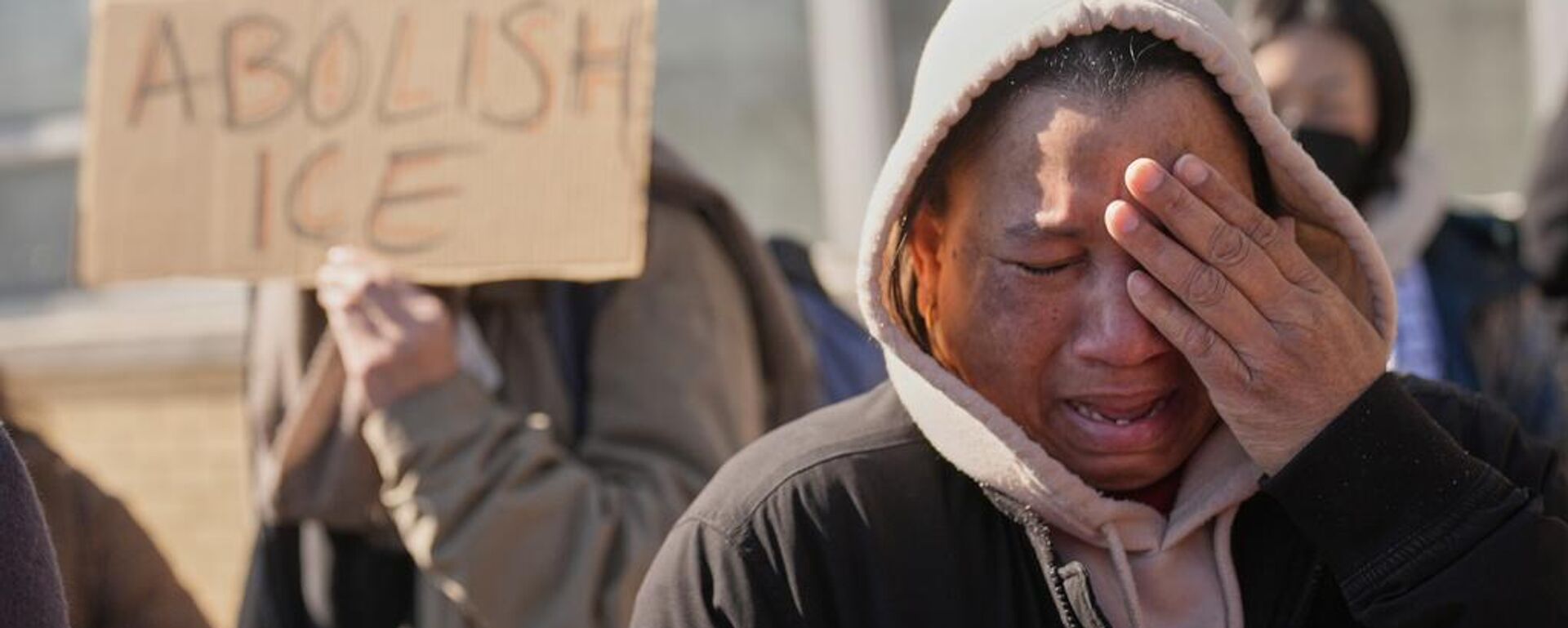 Migrantes detenidos por el ICE en EEUU  - Sputnik Mundo, 1920, 07.08.2025