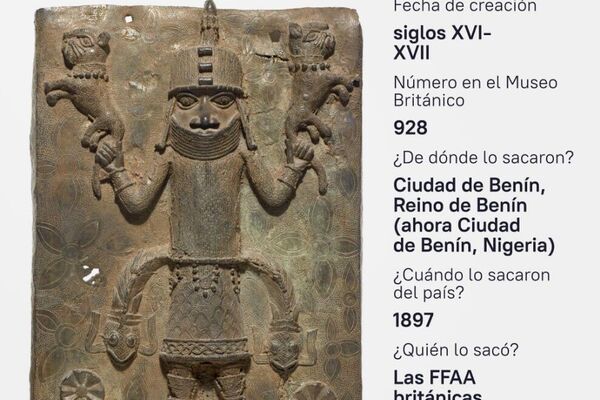 Oro, mármol, estatuas: así son las piezas robadas almacenadas en el Museo Británico - Sputnik Mundo