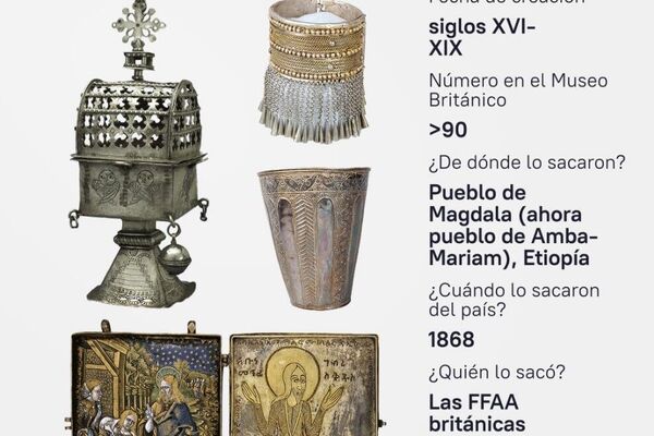 Oro, mármol, estatuas: así son las piezas robadas almacenadas en el Museo Británico - Sputnik Mundo