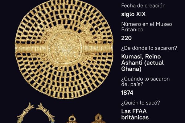 Oro, mármol, estatuas: así son las piezas robadas almacenadas en el Museo Británico - Sputnik Mundo