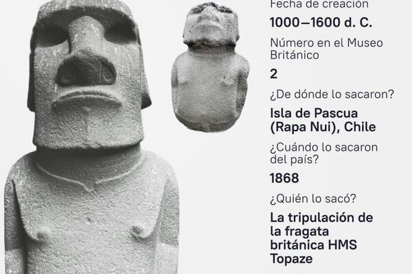 Oro, mármol, estatuas: así son las piezas robadas almacenadas en el Museo Británico - Sputnik Mundo