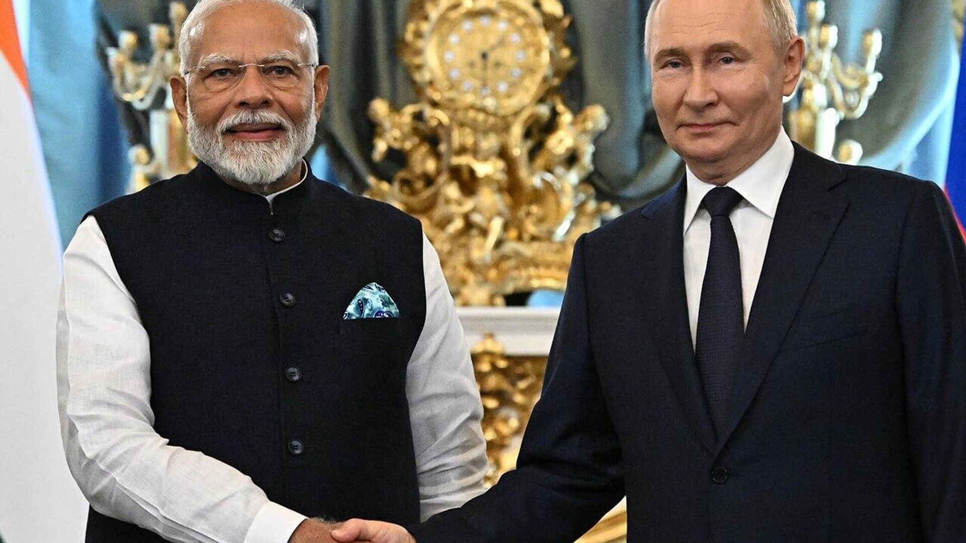 Putin y Modi mantienen una conversación telefónica y discuten los acontecimientos en Ucrania Putin y Modi mantienen una conversación telefónica y discuten los acontecimientos en Ucrania - Sputnik Mundo, 1920, 08.08.2025