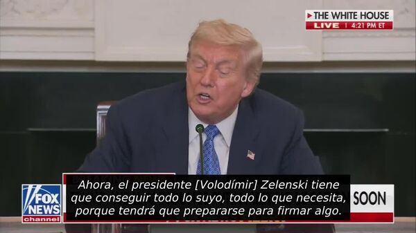 Trump sobre la crisis de Ucrania: Habrá intercambio de territorios - Sputnik Mundo