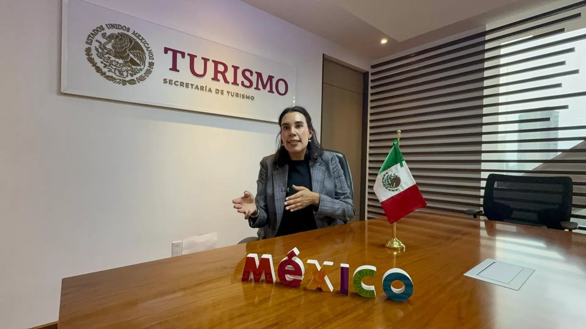 La Secretaria de Turismo de México, Josefina Rodríguez Zamora - Sputnik Mundo, 1920, 08.08.2025