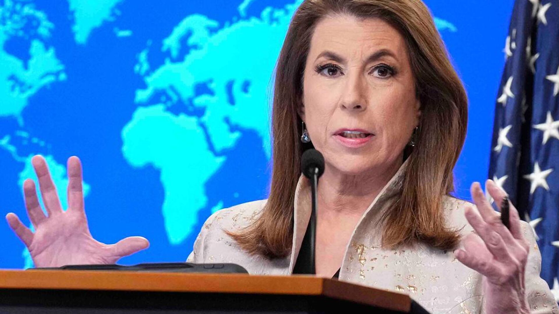 Trump nomina como representante adjunta de EEUU ante la ONU a la vocera del Departamento de Estado Trump nomina como representante adjunta de EEUU ante la ONU a la vocera del Departamento de Estado - Sputnik Mundo, 1920, 10.08.2025