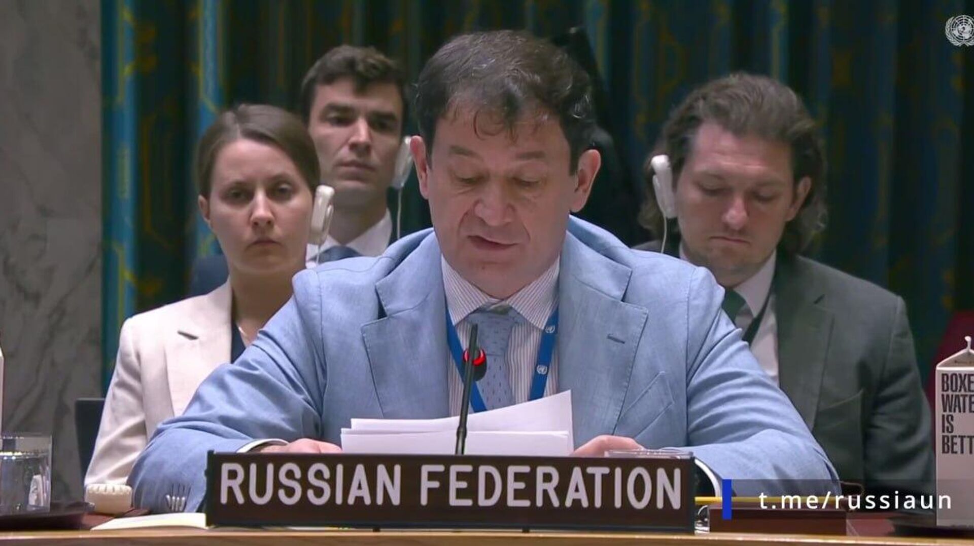 Rusia condena ante la ONU el plan de Israel de ocupar Gaza Rusia condena ante la ONU el plan de Israel de ocupar Gaza - Sputnik Mundo, 1920, 10.08.2025