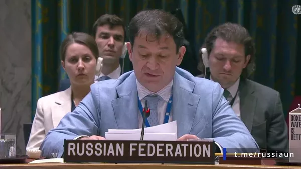 Rusia condena ante la ONU el plan de Israel de ocupar Gaza - Sputnik Mundo