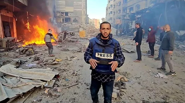 Venezuela condena el vil y premeditado asesinato de los empleados de 'Al Jazeera' en Gaza - Sputnik Mundo