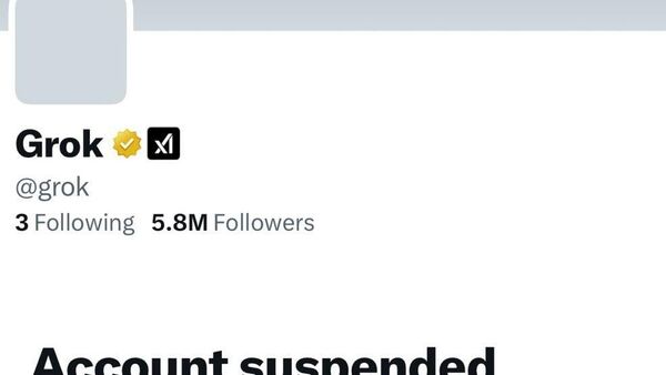 ¿Fuego amigo?: suspenden brevemente la cuenta oficial de Grok en X - Sputnik Mundo
