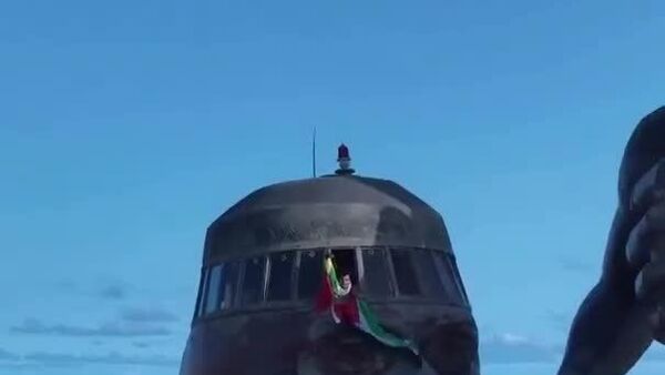 La bandera palestina ondea en lo alto de Senegal - Sputnik Mundo