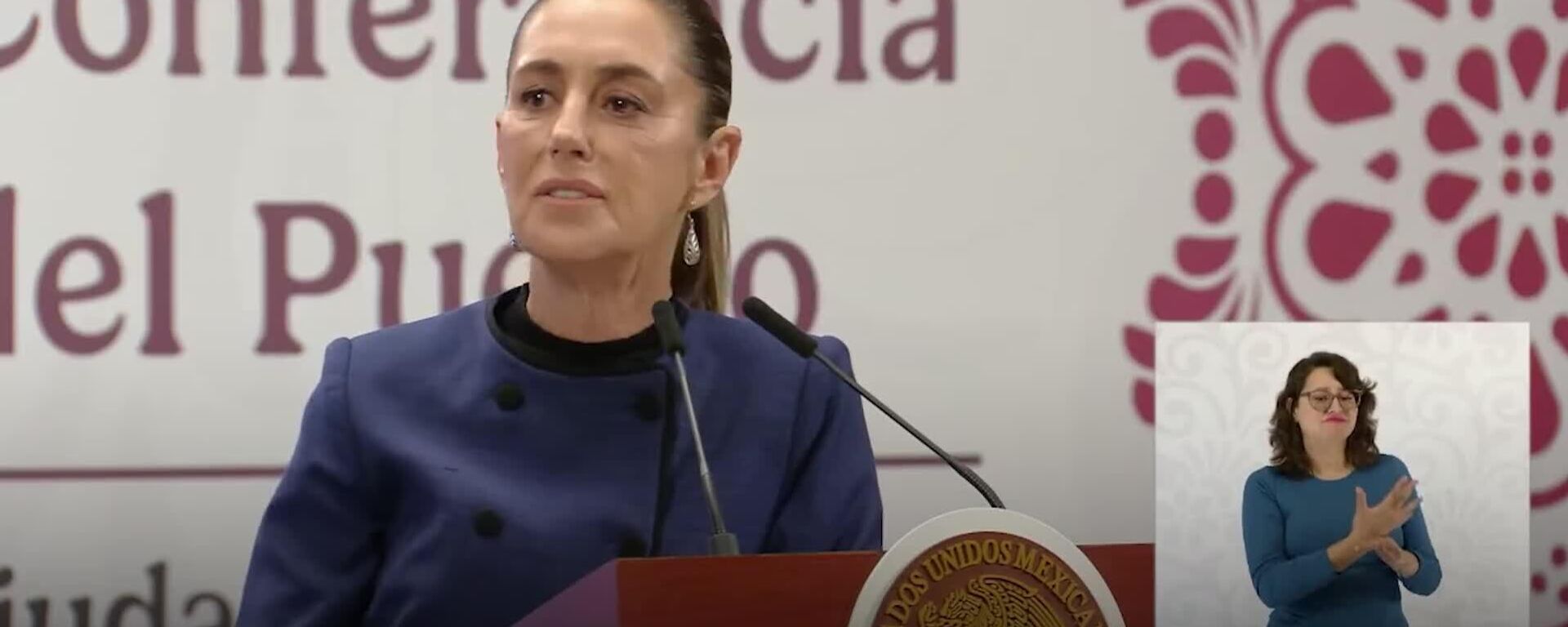 Aquí viven cerca de un millón de estadounidenses porque les gusta estar en México, dice Sheinbaum - Sputnik Mundo, 1920, 13.08.2025