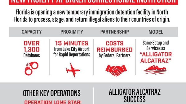 EEUU abrirá otro centro de detención migratorio llamado Deportation Depot - Sputnik Mundo