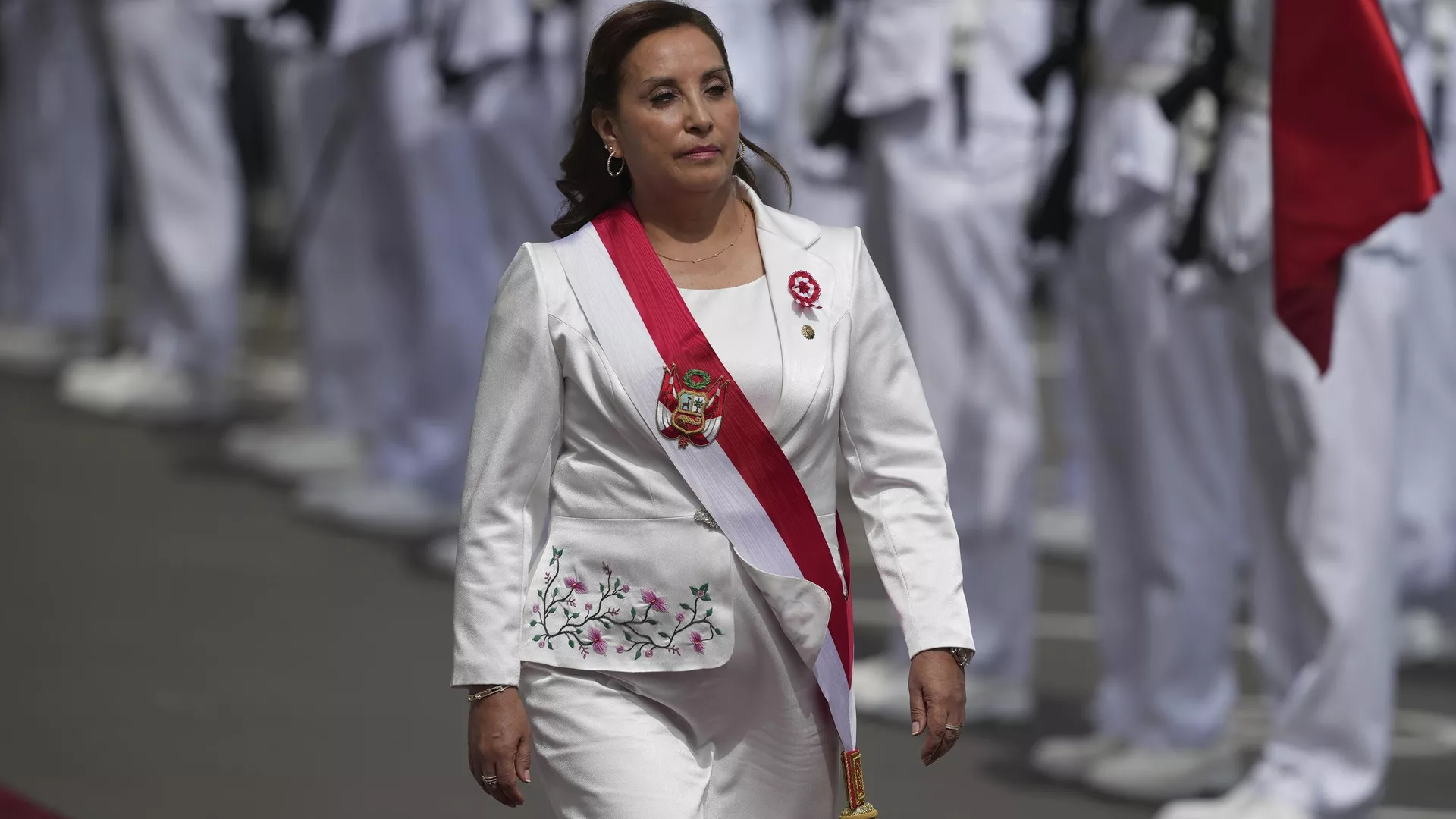 La presidenta peruana, Dina Boluarte. - Sputnik Mundo, 1920, 14.08.2025