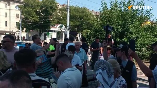 🪧 La Policía intenta bloquear una protesta de la oposición en Moldavia - Sputnik Mundo