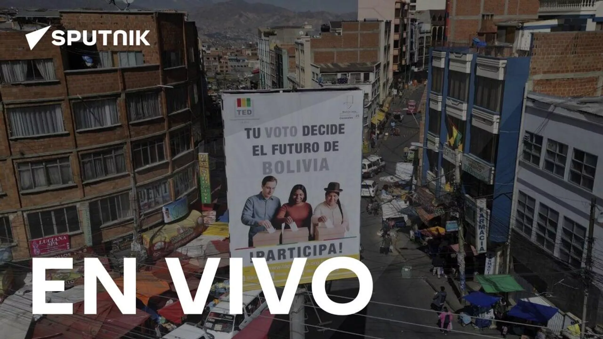 🟠 EN VIVO | El Tribunal Electoral de La Paz da su discurso inaugural al inicio de la elección presidencial en Bolivia - Sputnik Mundo, 1920, 17.08.2025