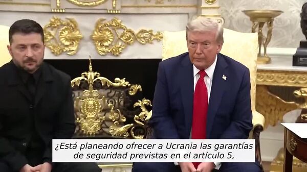 Trump sobre las garantías de seguridad para Ucrania, similares a las de la OTAN: Aún no hemos hecho nada al respecto - Sputnik Mundo