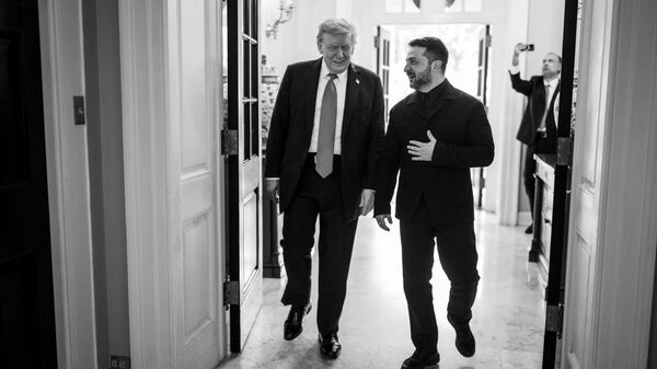 La cumbre Trump-Zelenski marca una victoria para Rusia y una derrota para los amos europeos de Ucrania - Sputnik Mundo