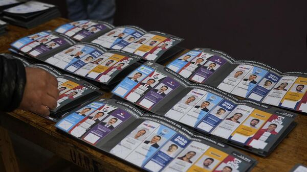 Boletas electorales en Bolivia - Sputnik Mundo