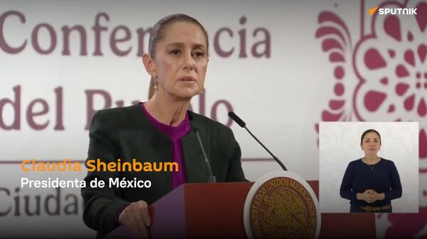 Sheinbaum condena operativos militares de EEUU en el Caribe - Sputnik Mundo