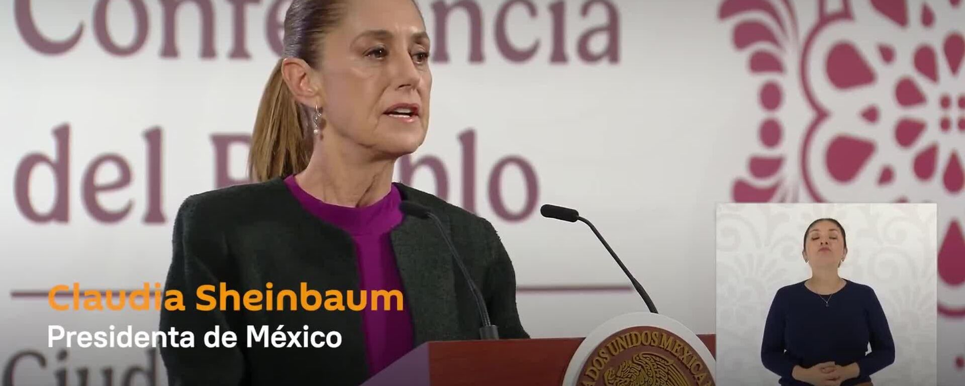 Sheinbaum desmiente a la DEA sobre el Proyecto Portero: No hay ningún acuerdo - Sputnik Mundo, 1920, 19.08.2025