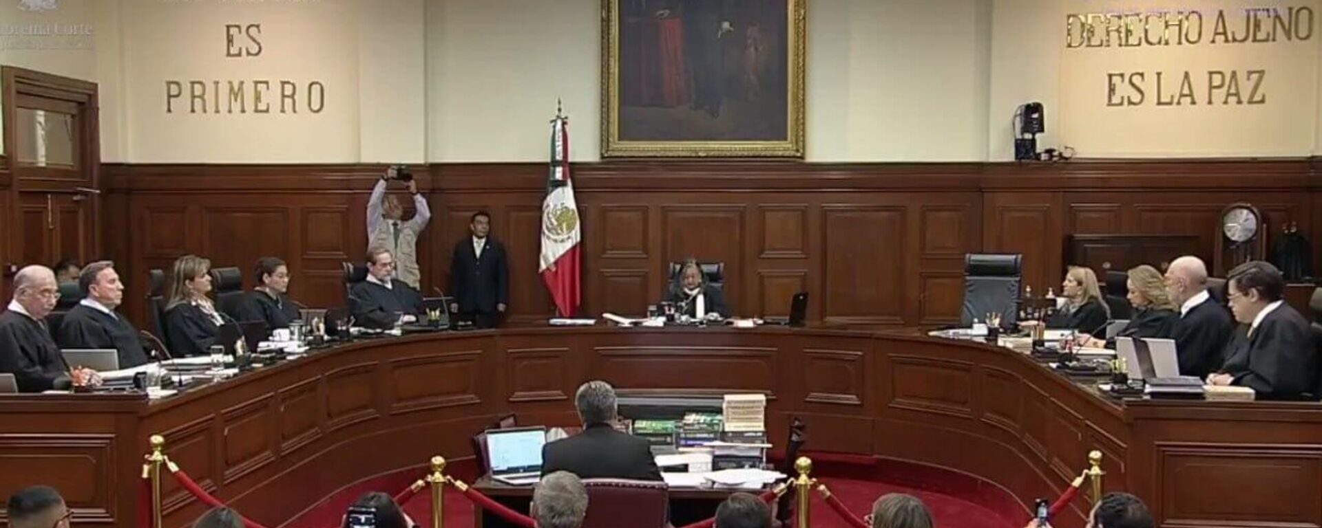 ‍ Ministros de la Suprema Corte de México realizan su última sesión previo a la renovación del órgano - Sputnik Mundo, 1920, 19.08.2025