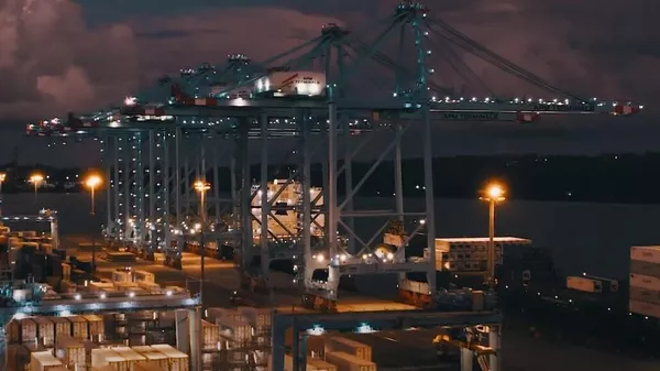 Puerto Moín, en Costa Rica. - Sputnik Mundo