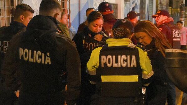 Las autoridades costarricenses desplegaron un fuerte operativo para custodiar a Gamboa. - Sputnik Mundo