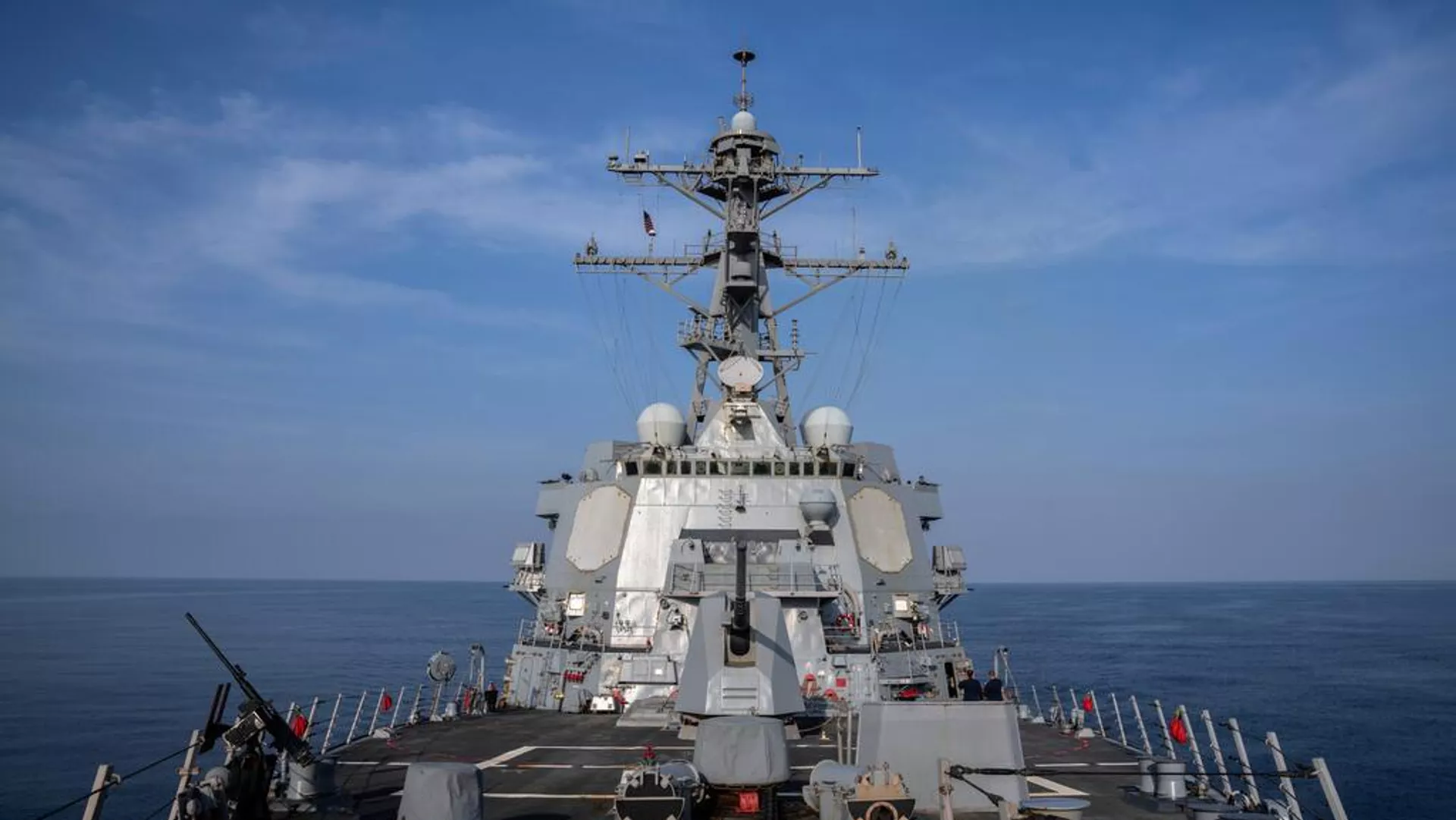 El destructor USS Gravely (DDG-107). El destructor USS Gravely (DDG-107). - Sputnik Mundo, 1920, 23.08.2025