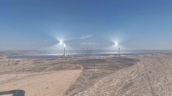 Esta es la espectacular planta de energía solar instalada en China - Sputnik Mundo