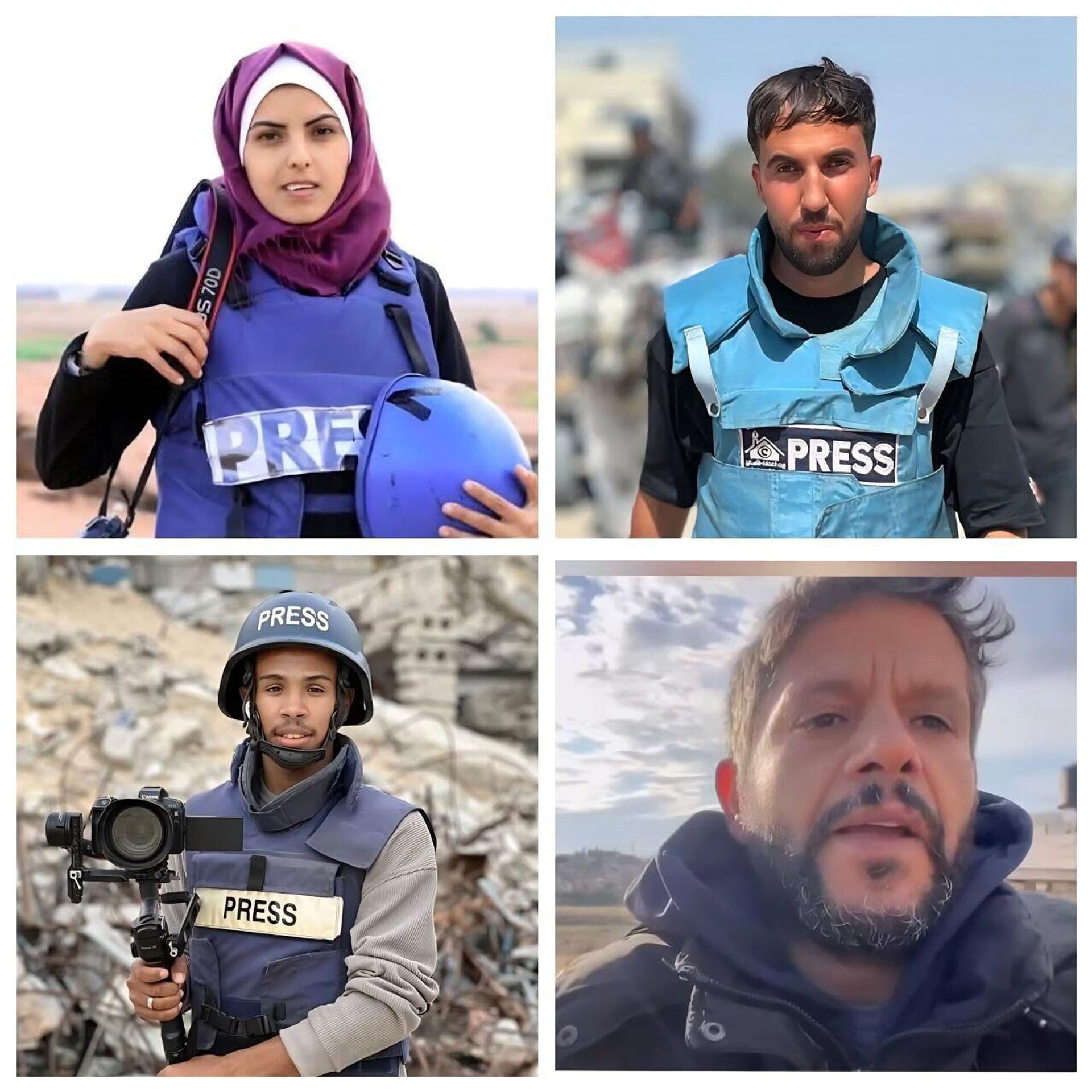 Nuevo ataque israelí contra la Franja de Gaza mata a más periodistas - Sputnik Mundo, 1920, 25.08.2025