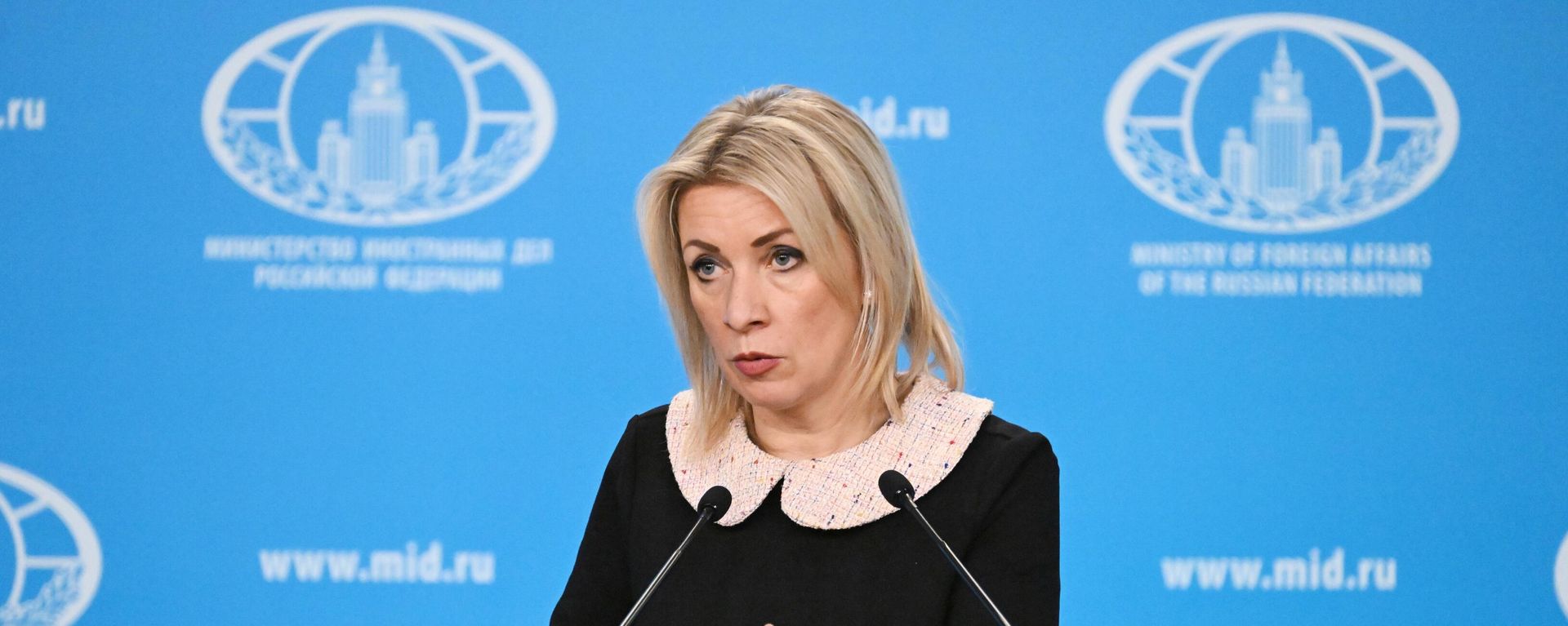 María Zajárova, portavoz de la Cancillería rusa  - Sputnik Mundo, 1920, 29.06.2026