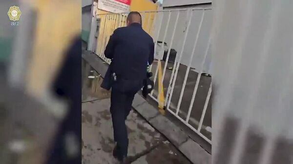 ‍ Policías rescatan a bebé abandonado en el Metro de la CDMX - Sputnik Mundo
