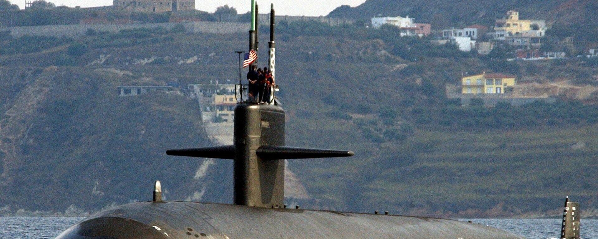 El submarino nuclear USS Newport News - Sputnik Mundo, 1920, 26.08.2025