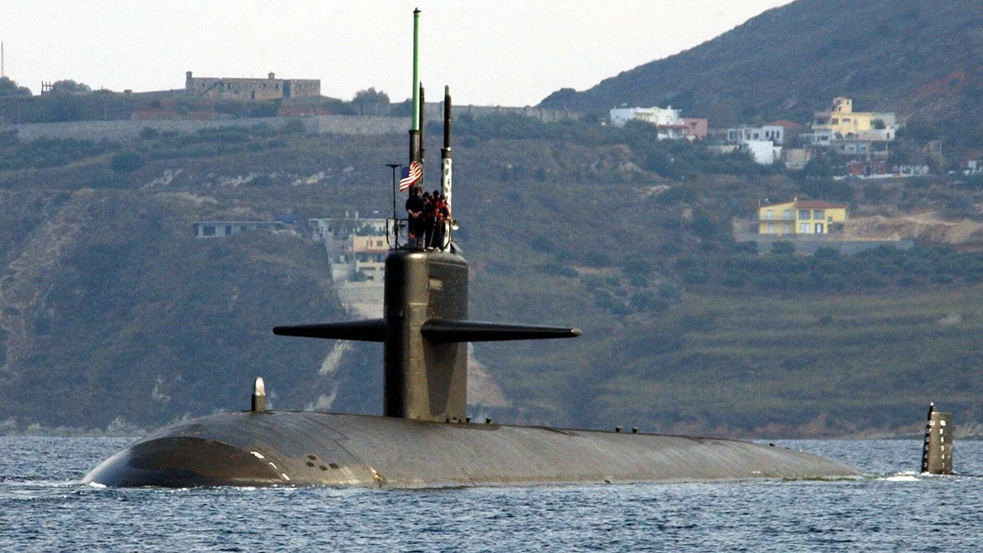 El submarino nuclear USS Newport News El submarino nuclear USS Newport News - Sputnik Mundo, 1920, 26.08.2025