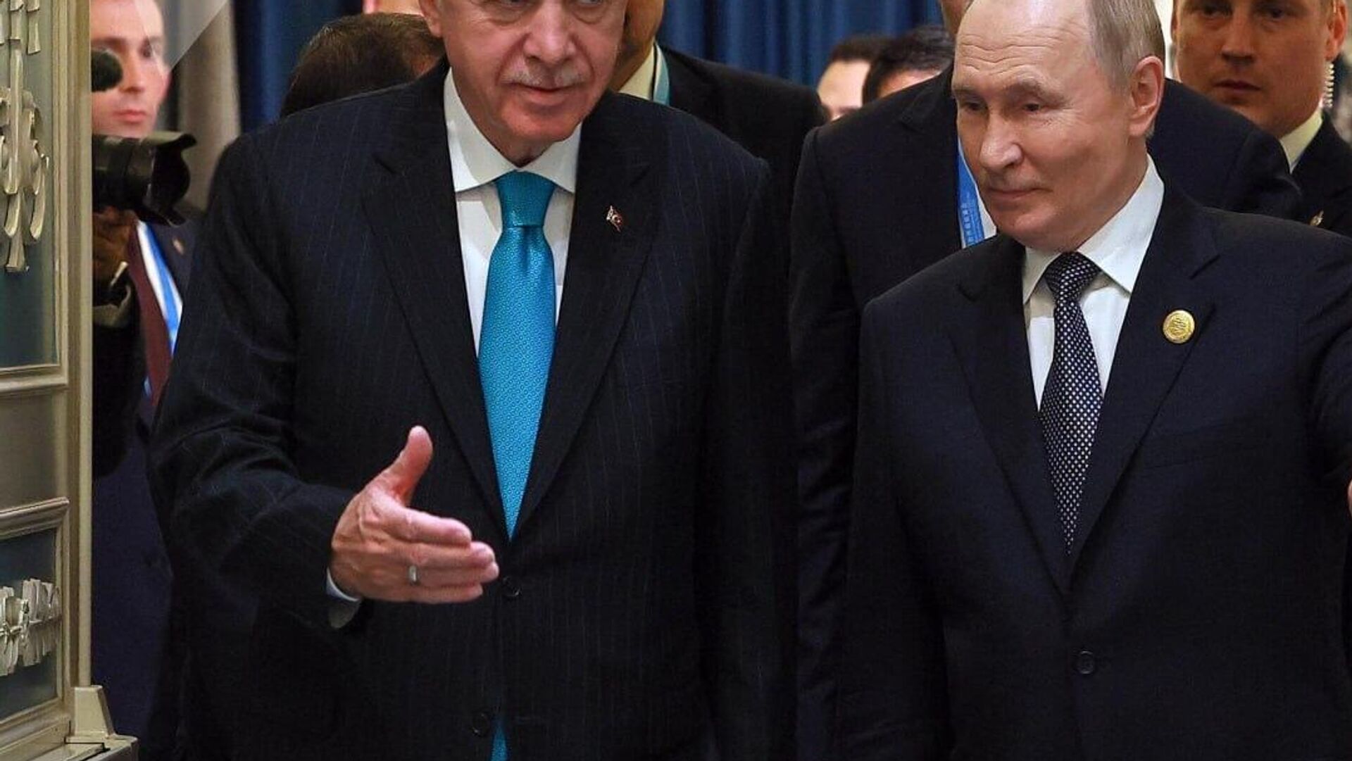 Putin resalta el rol destacado de Turquía en el proceso del arreglo del conflicto ucraniano Putin resalta el rol destacado de Turquía en el proceso del arreglo del conflicto ucraniano - Sputnik Mundo, 1920, 01.09.2025